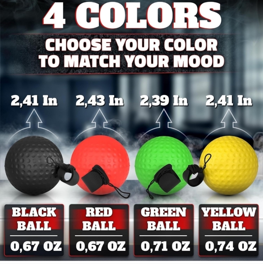 Boxinf Reflex Balls - Picture 3 of 7